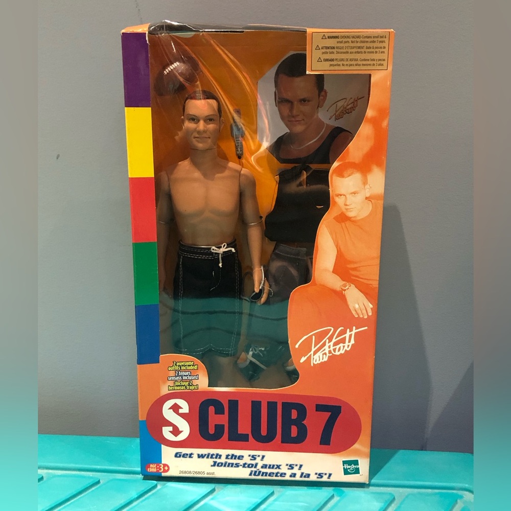 Hasbro S Club 7 Paul Doll